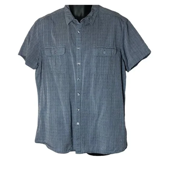 marc anthony dress shirts Men's Slim Fit Shirt Blue & White Stripe XL 100% Cotton Slim fit Sleeve Length Marc Anthony Slim Fit Button